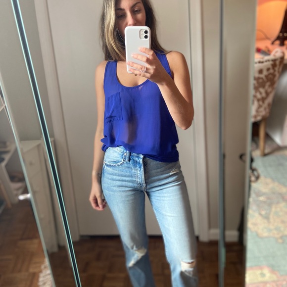 Blue blouse - Picture 2 of 3